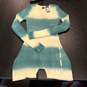 Prettylittlething Green romper